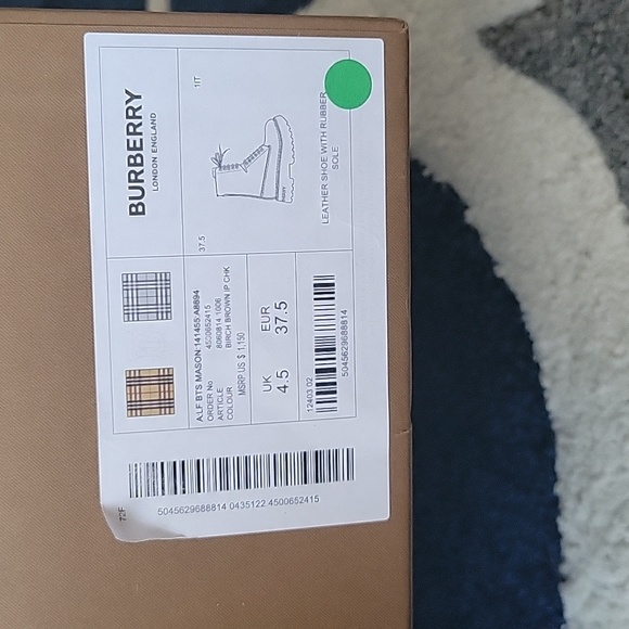 BURBERRY COMBAT BOOTS - Picture 5 of 8